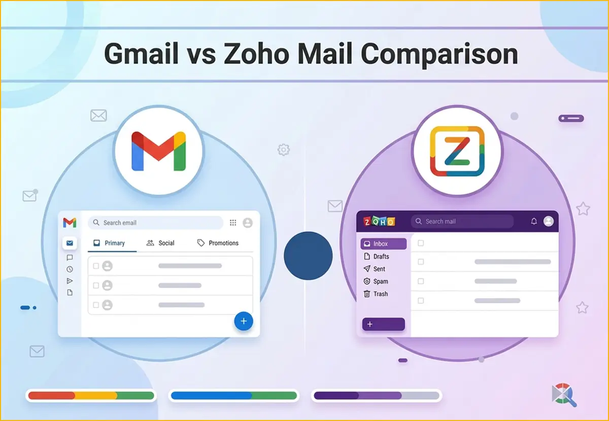 Gmail or Zoho Mail? A real comparison of features 1 Gmail or Zoho Mail? A real comparison of features