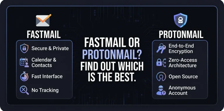 Fastmail or ProtonMail Find out which is the best