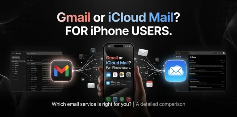 Gmail or iCloud Mail For iPhone users