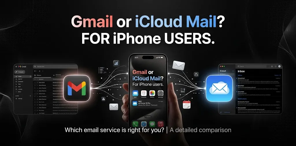 Gmail or iCloud Mail For iPhone users