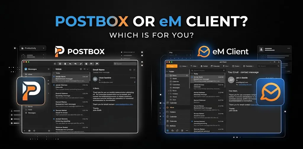 Postbox or eM Client Which is for you