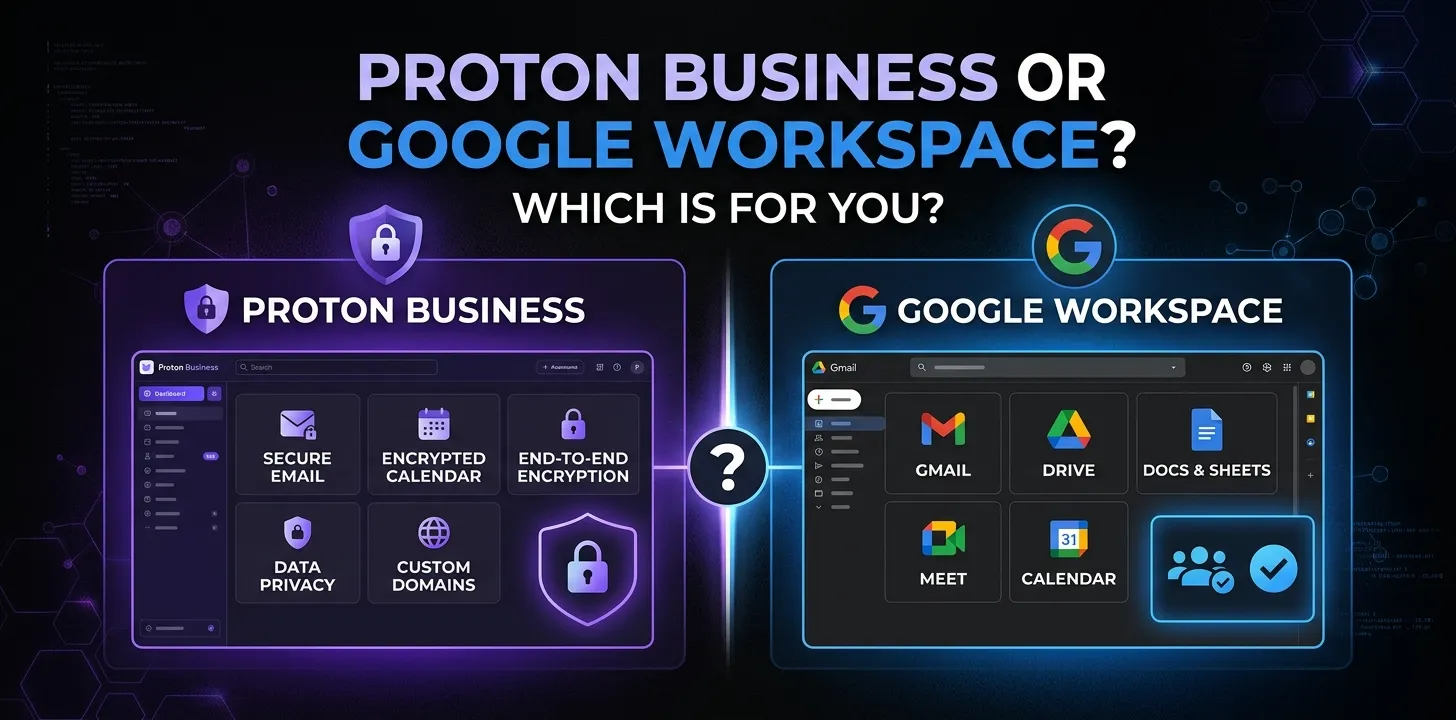 Proton Business or Google Workspace? Which is for you 1 Proton Business or Google Workspace Which is for you