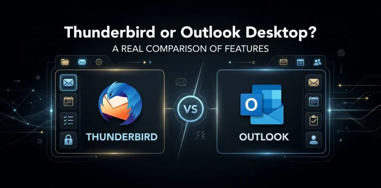 Thunderbird or Outlook Desktop? A real comparison of features 2 Thunderbird or Outlook Desktop A real comparison of features