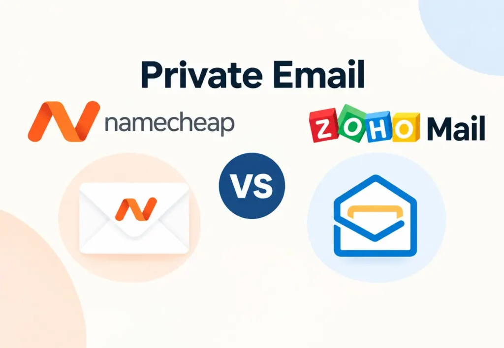 Namecheap Private Email or Zoho Mail? A real comparison of features 2 Namecheap Private Email or Zoho Mail A real comparison of features